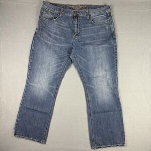 American Eagle Jeans Men's 38x32 Dark Wash Denim Original Boot‎ Cut